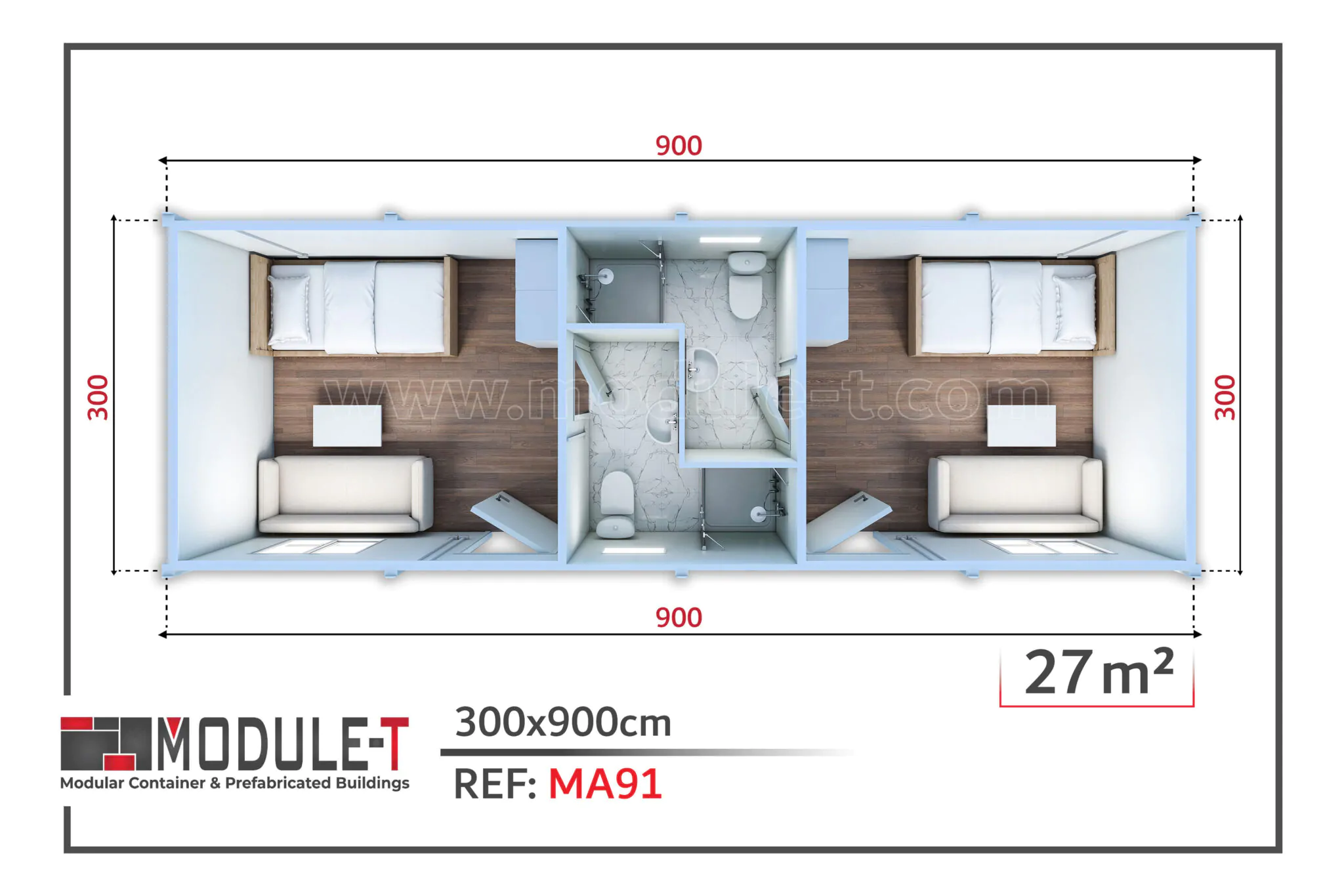 Module-T | Conteneur Studio