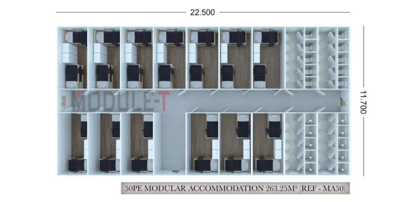 Module-T | Accommodation Buildings