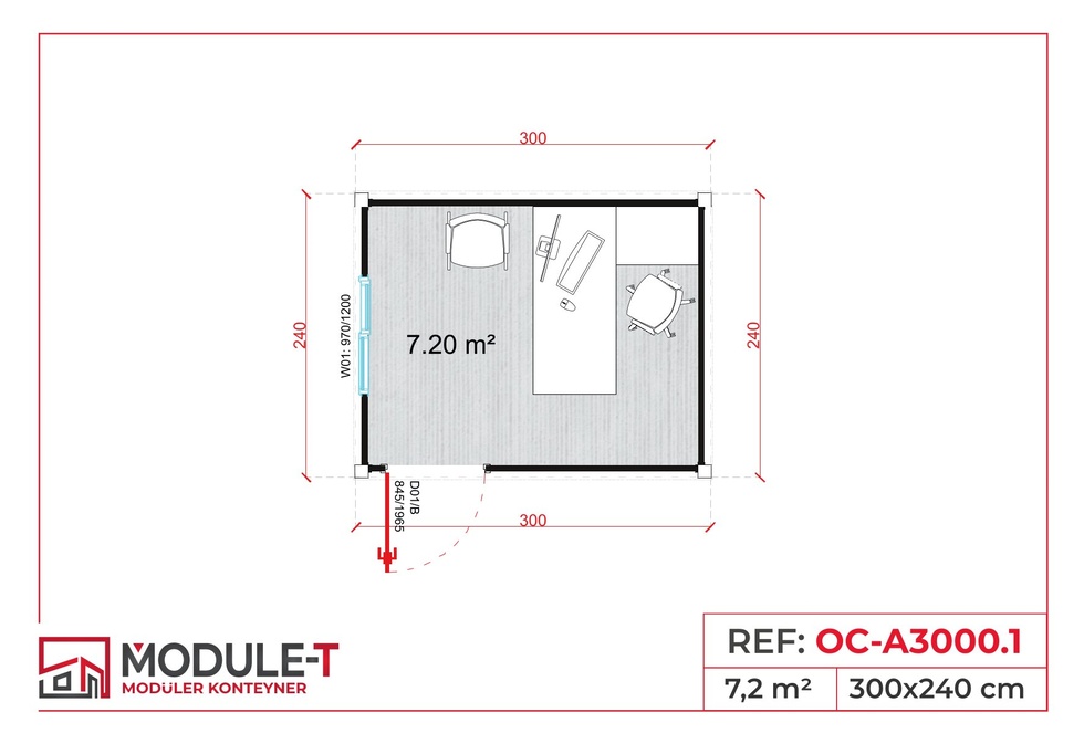 Module-T | Container Delivery Prefabricated