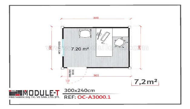 Module-T | Fabricant de conteneur de bureau en Belgique