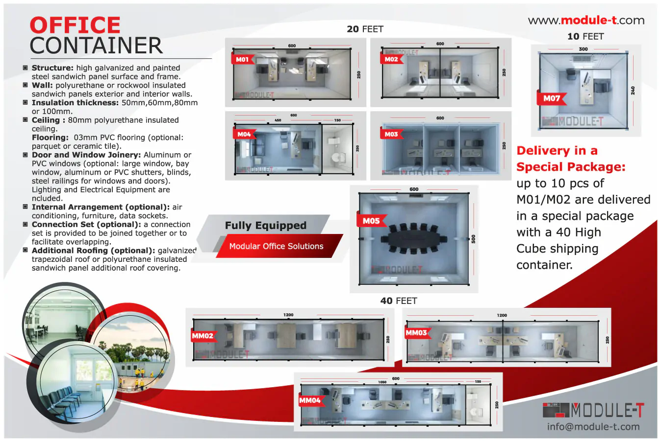 Module-T | 3D Prefabricated Container