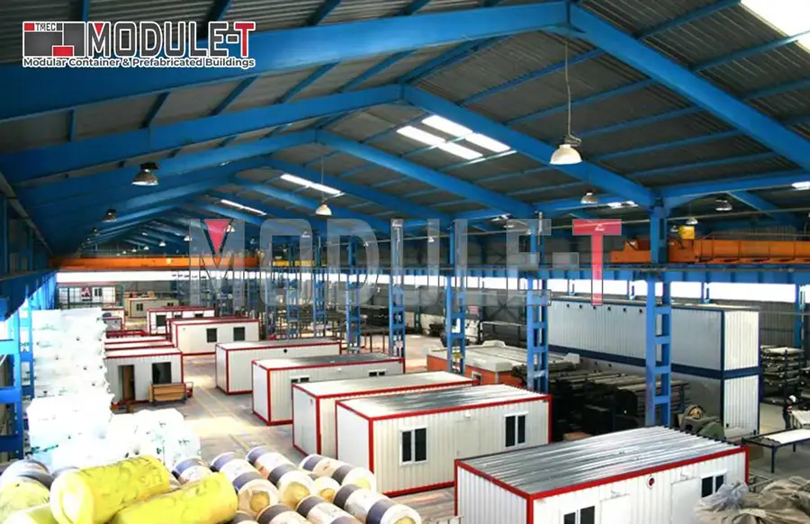 Module-T | Delivery of prefabricated buildings in Senegal