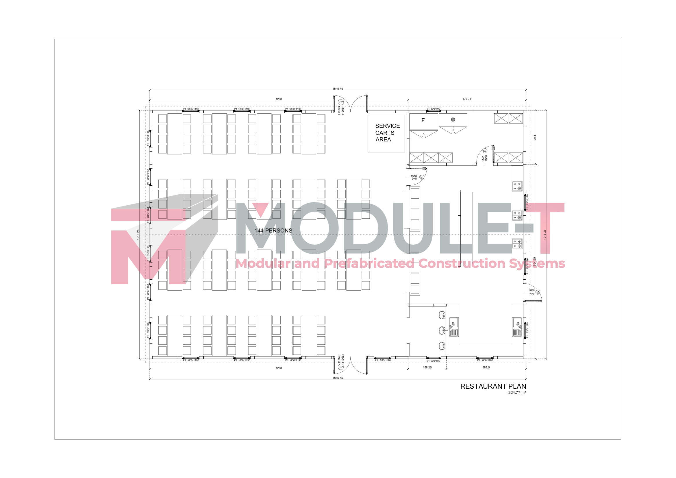 Module-T | Prefabricated Restaurant Buildings