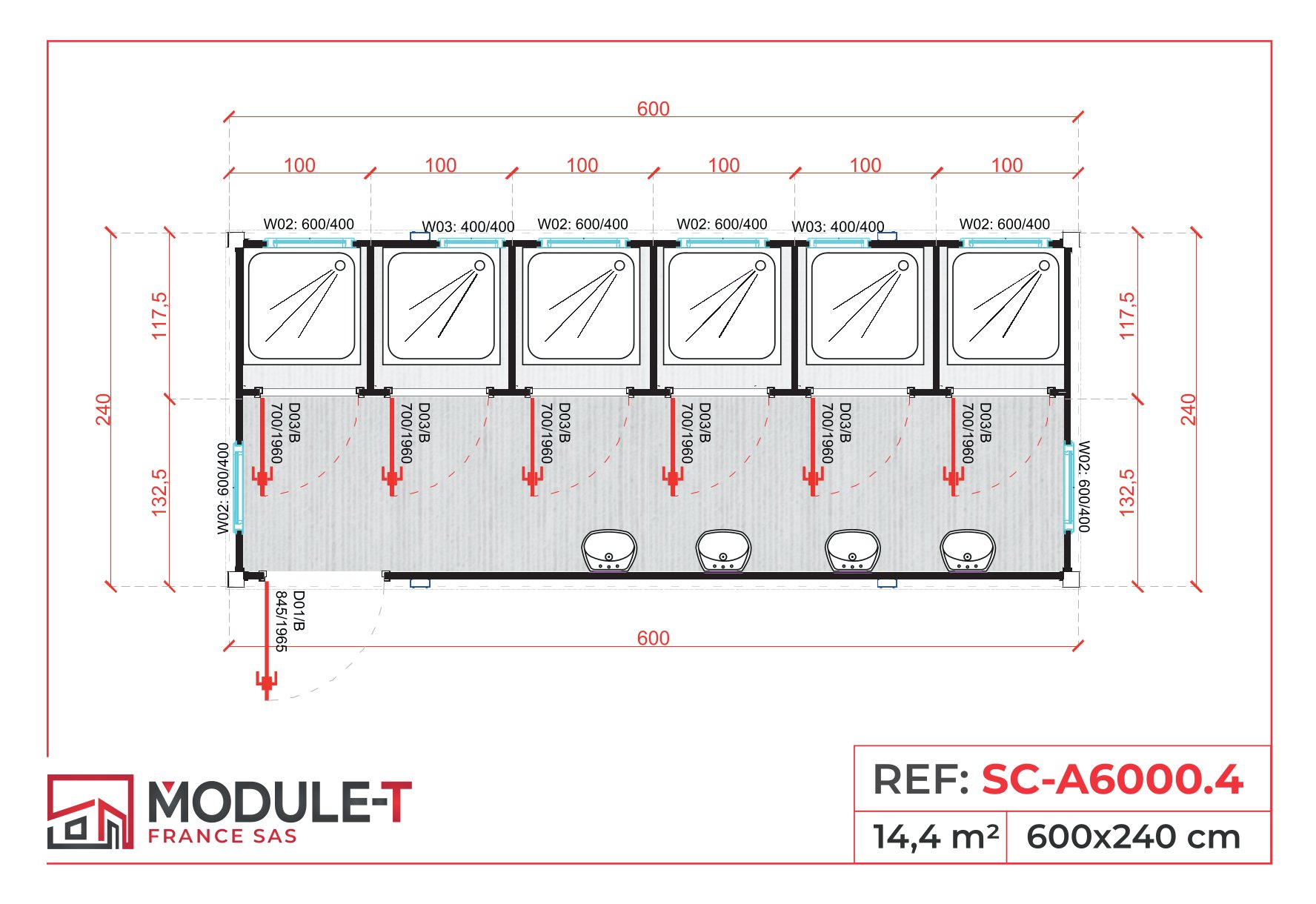 Module-T | Container Delivery Prefabricated
