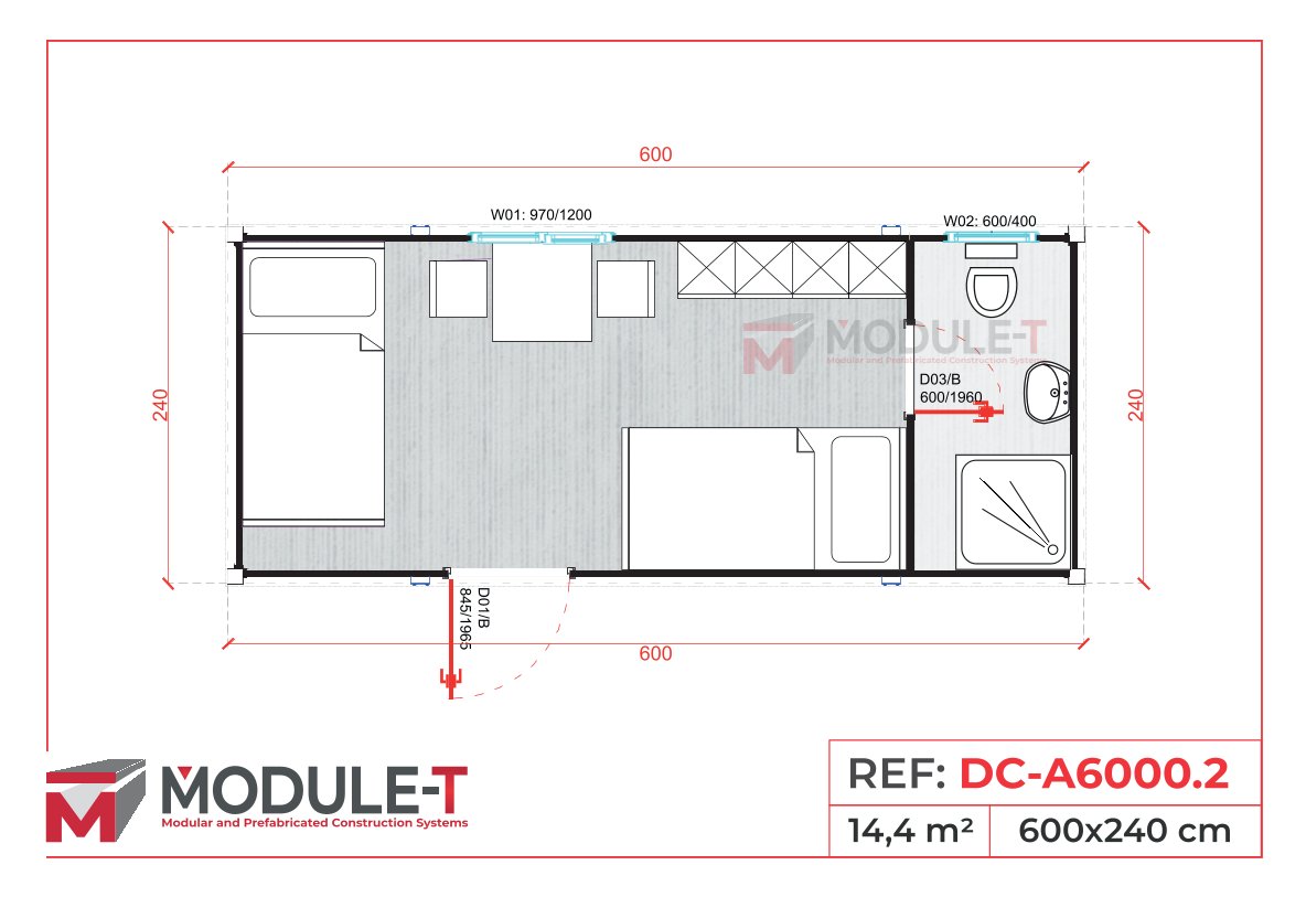 Module-T | Dormitory Containers