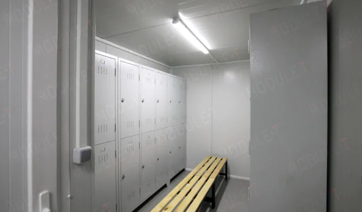 Module-T | Bungalow vestiaire