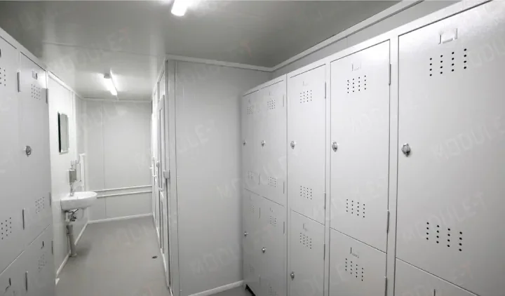 Module-T | Bungalow vestiaire