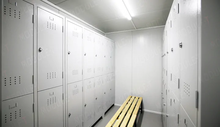 Module-T | Bungalow vestiaire