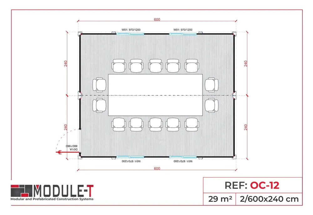Module-T | Cabines Préfabriquées