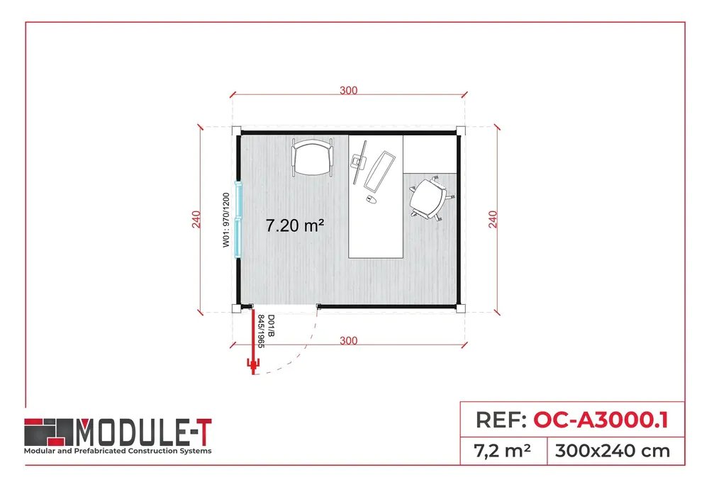 Module-T | Cabines Préfabriquées