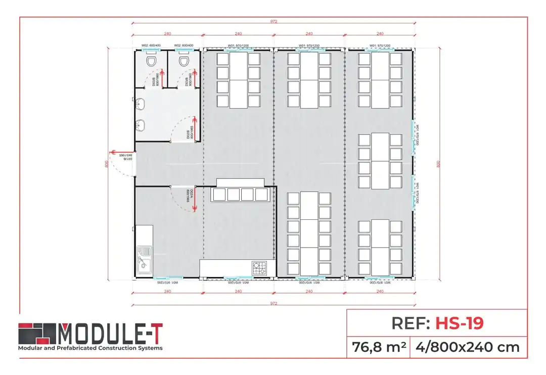 Module-T | Canteen Container
