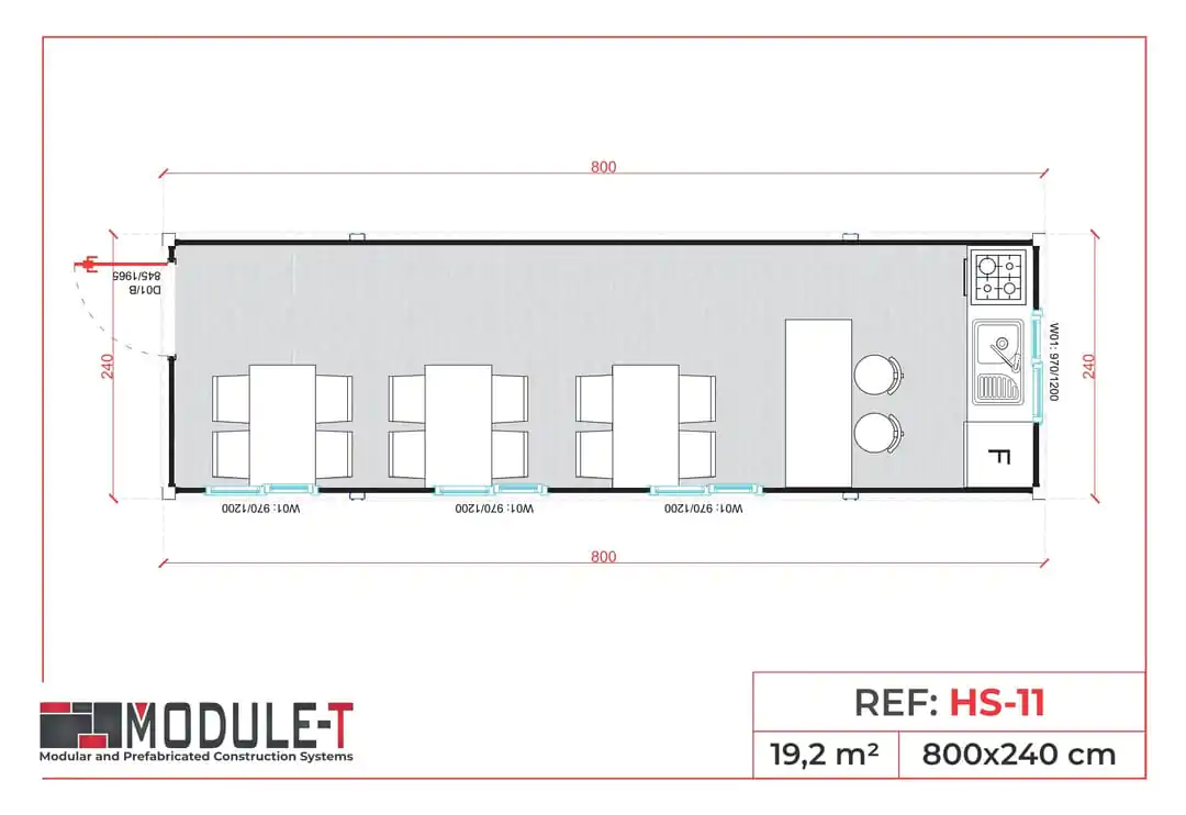 Module-T | Canteen Container