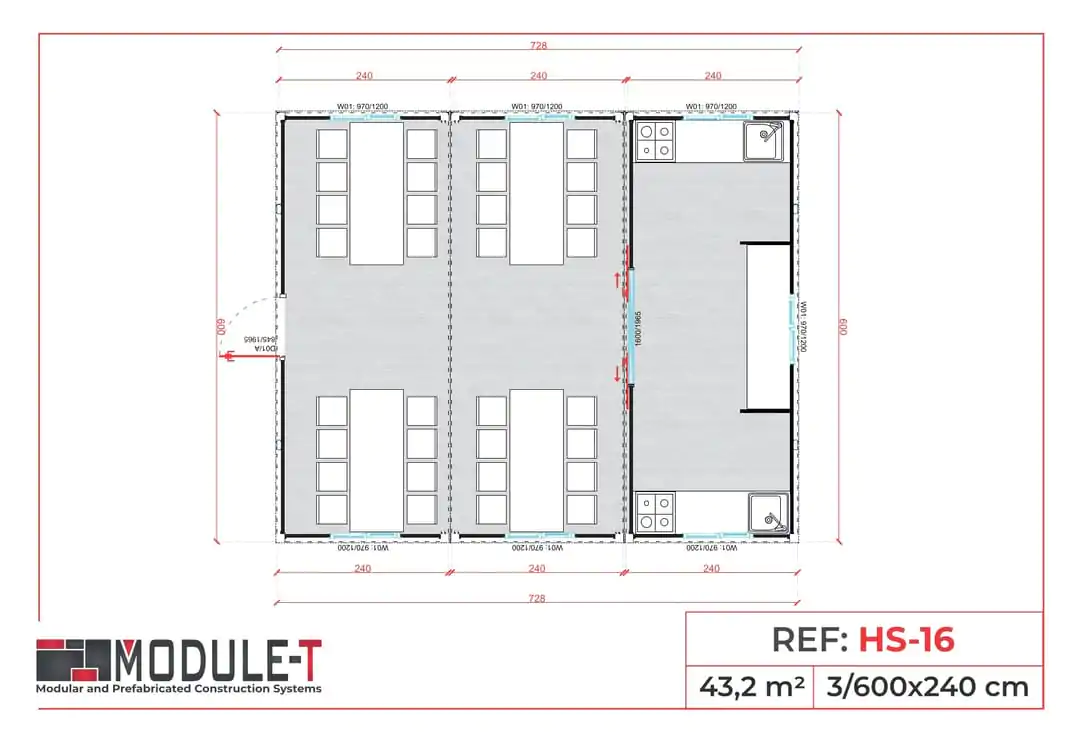 Module-T | Canteen Container