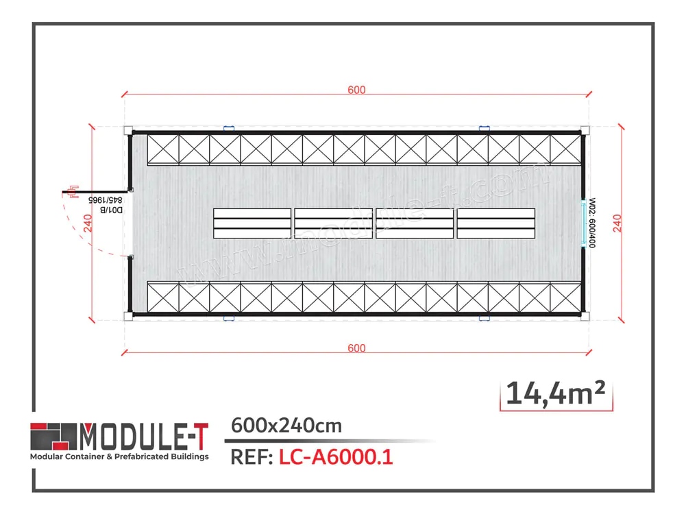 Module-T | Container de chantier