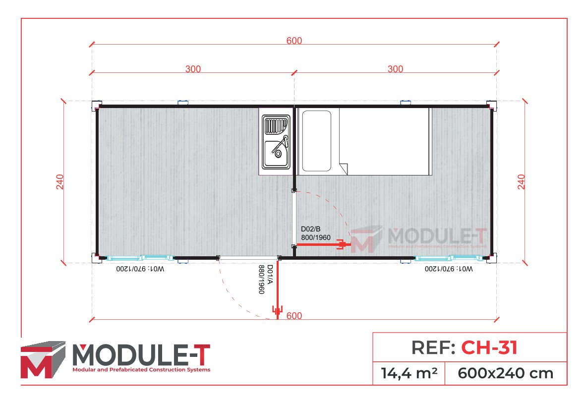 Module-T | Dormitory Containers