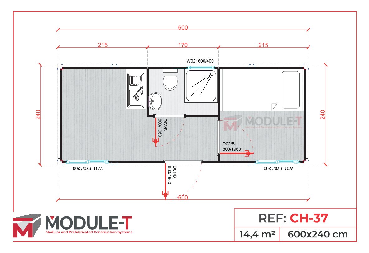 Module-T | Dormitory Containers