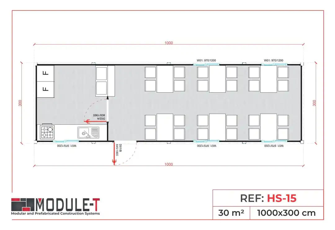 Module-T | Canteen Container