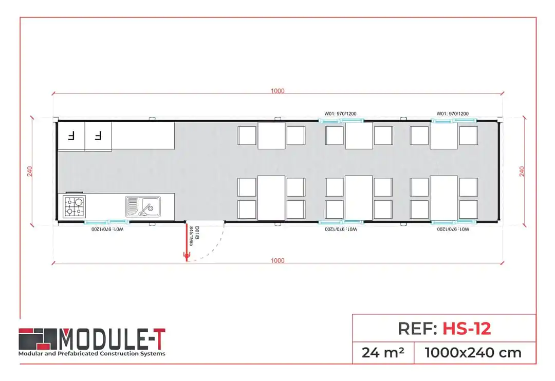 Module-T | Canteen Container