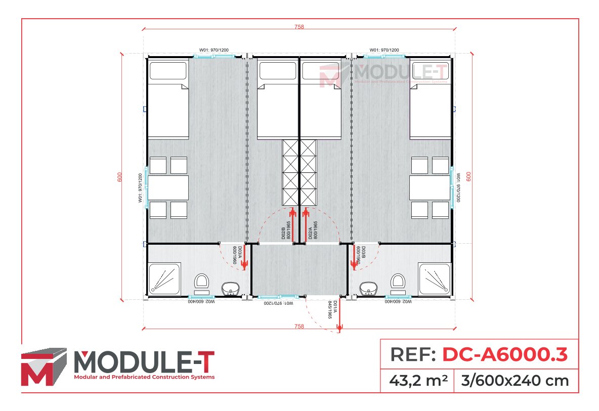 Module-T | Dormitory Containers