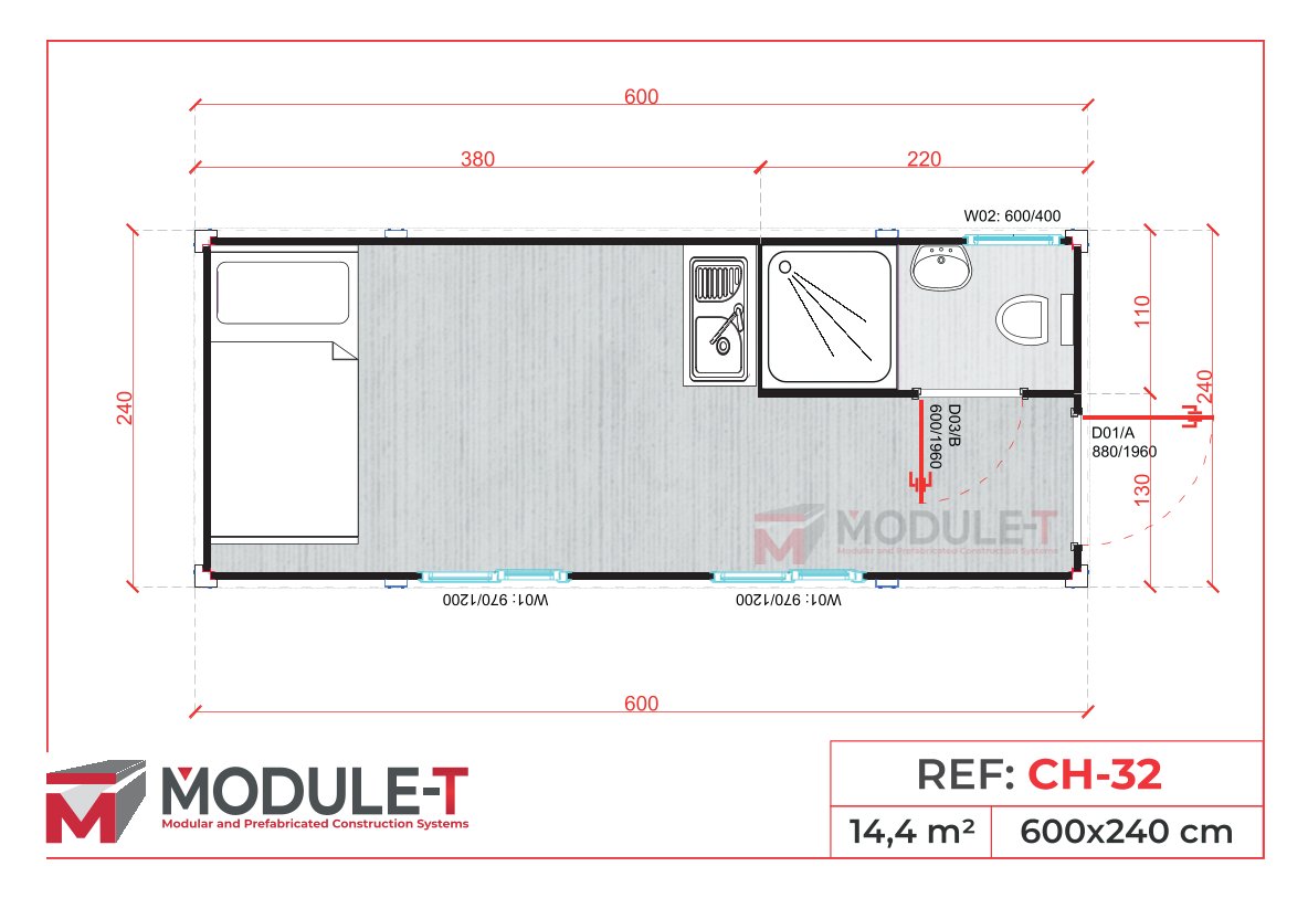 Module-T | Dormitory Containers