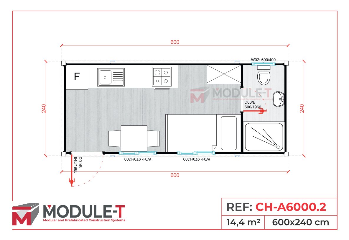 Module-T | Dormitory Containers