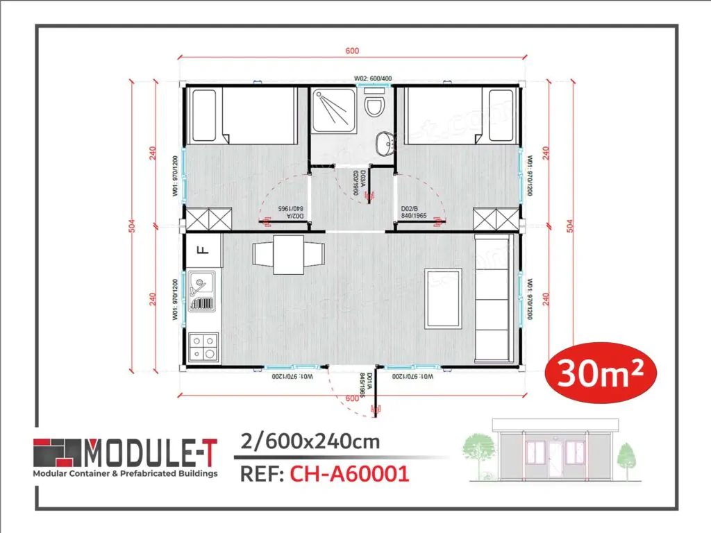 Module-T | Flatpack Containers