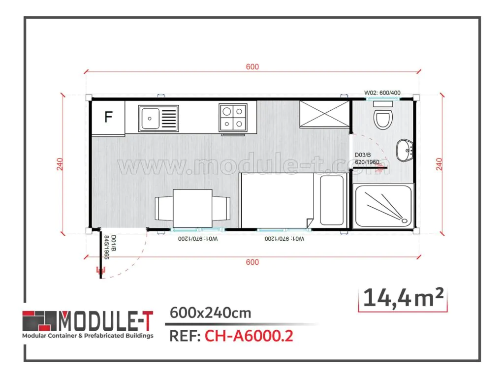 Module-T | Flatpack Containers