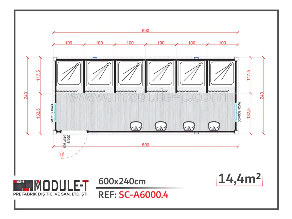 Module-T | Flatpack Containers