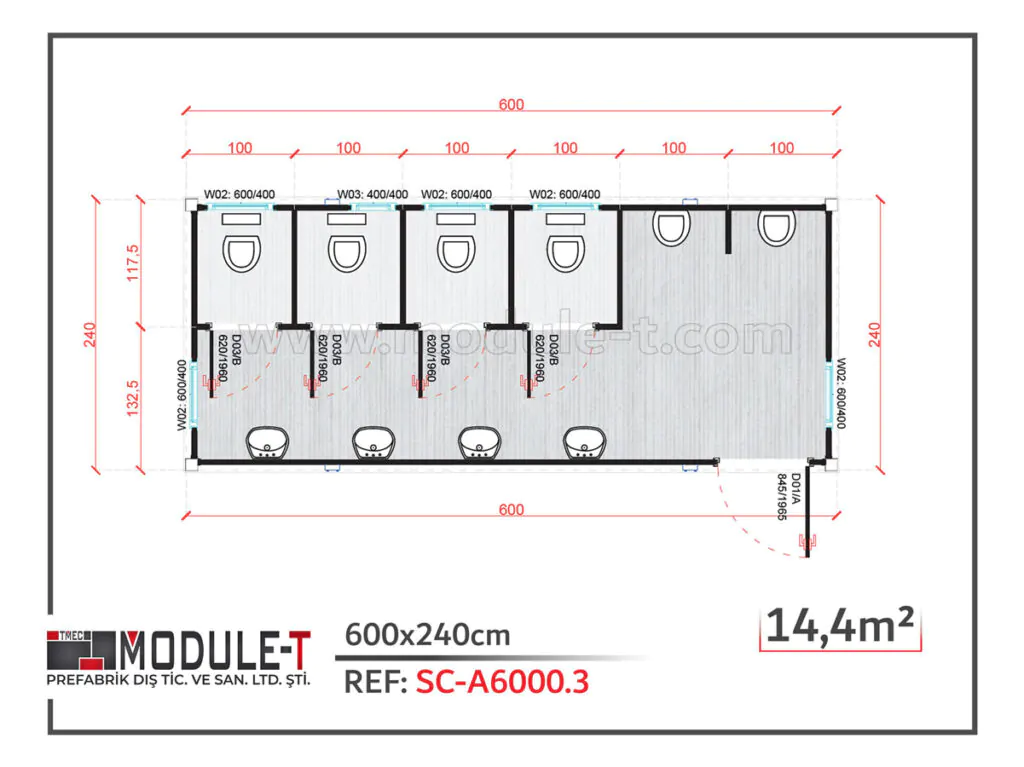 Module-T | Flatpack Containers