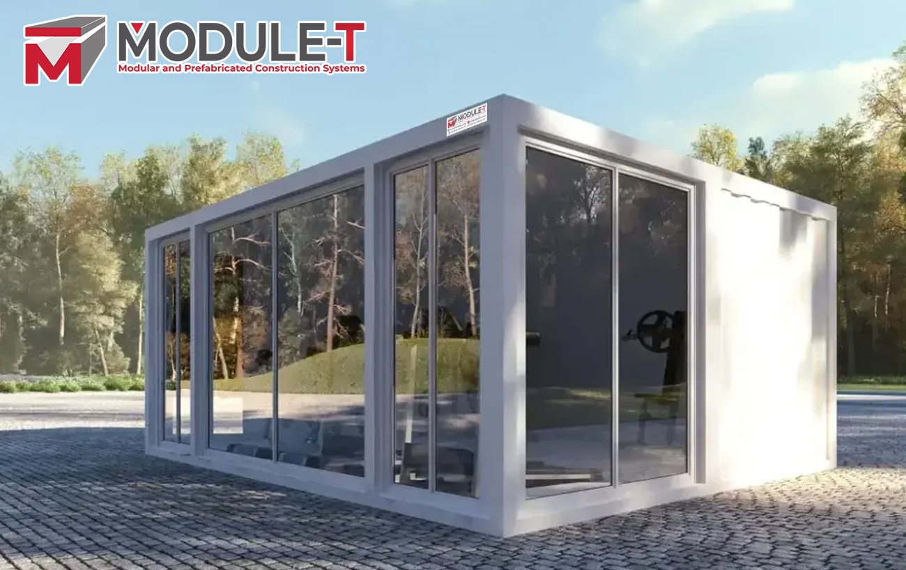 Module-T | Flatpack Showroom Containers