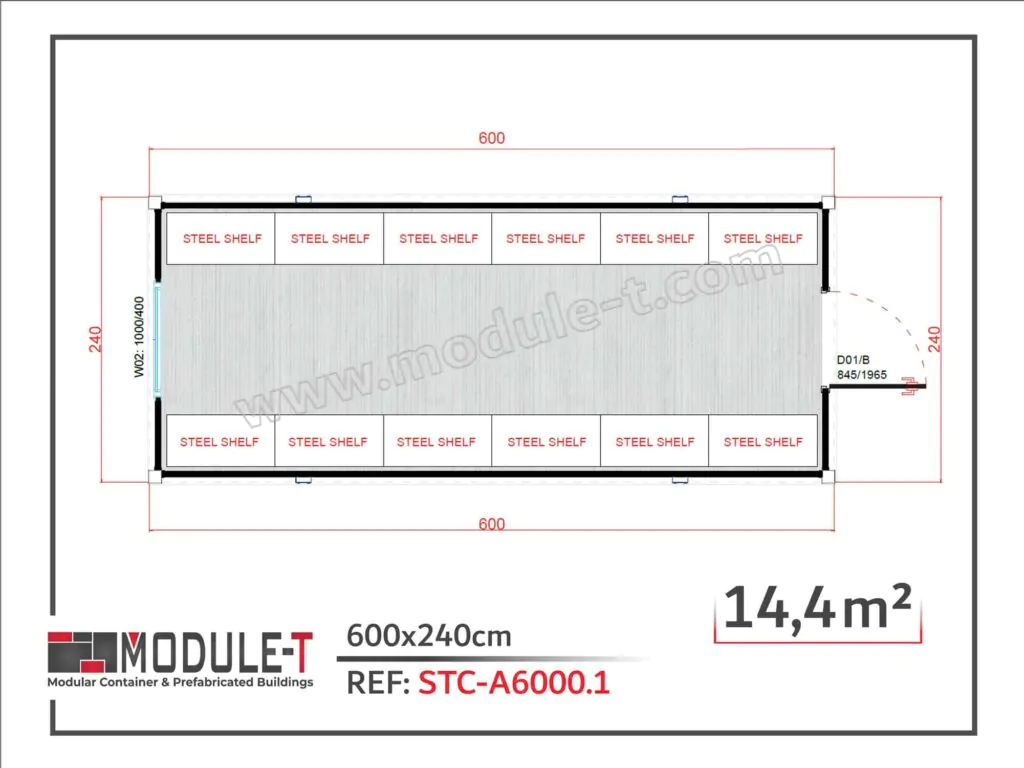 Module-T | Flatpack Containers