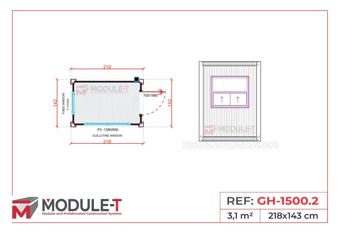 Module-T | Guardhouses and Kiosks