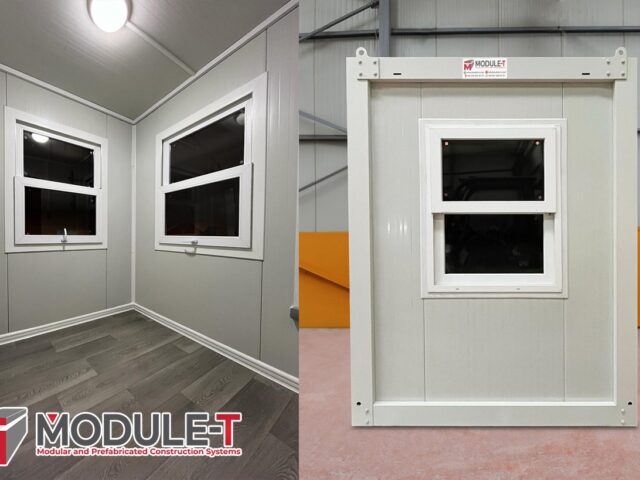 Guérite de gardiennage