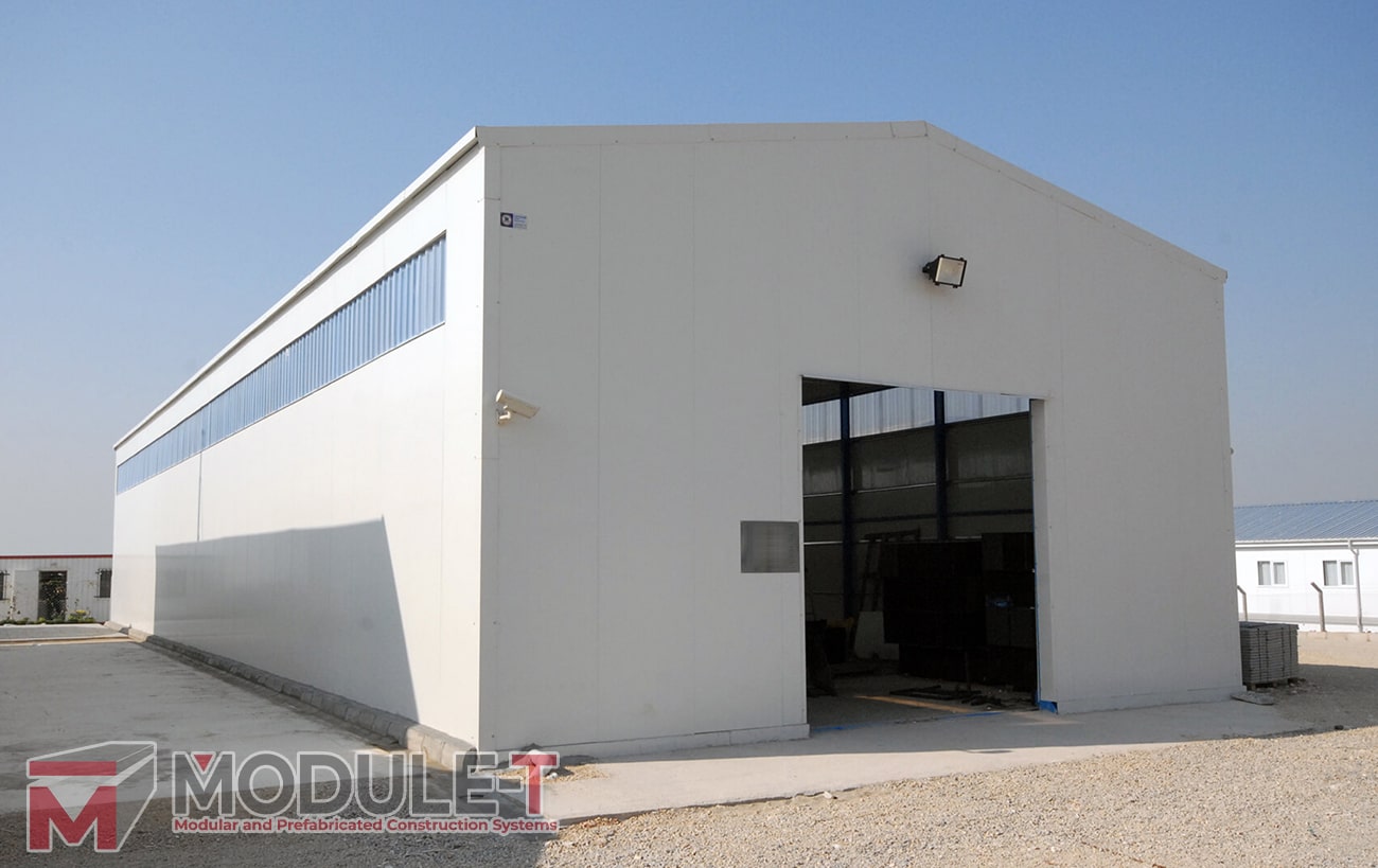 Module-T | Estructuras Metallicas: Hangar y Estructura Industrial