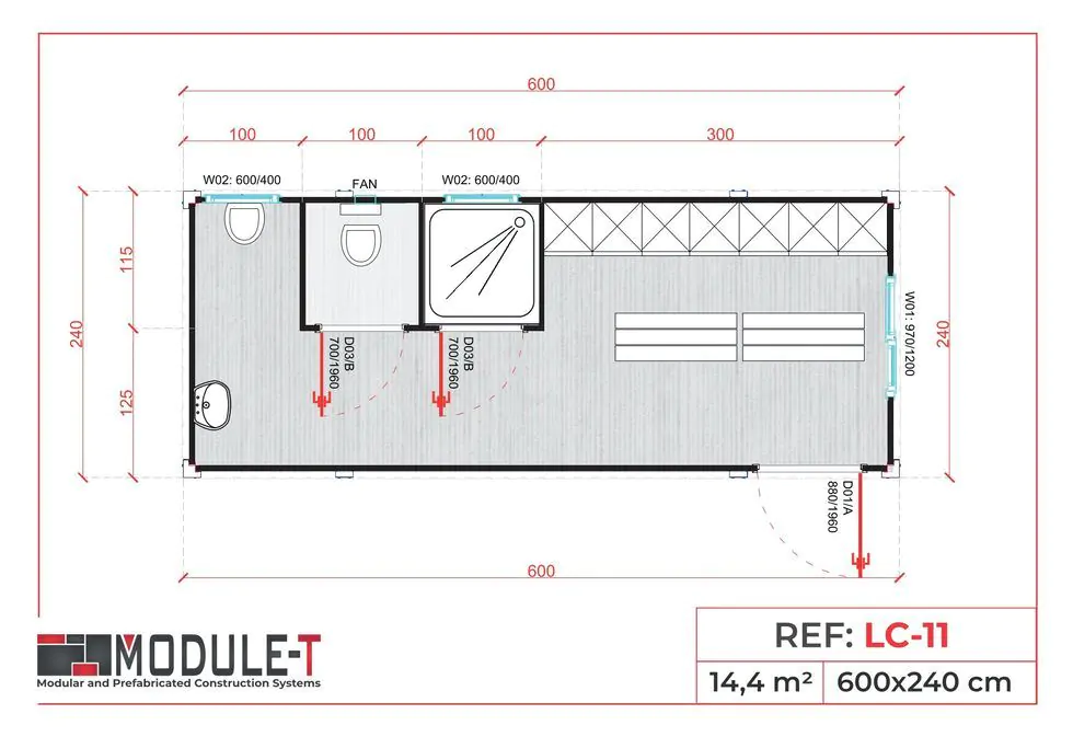 Module-T | Locker Containers