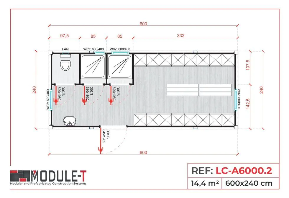 Module-T | Locker Containers