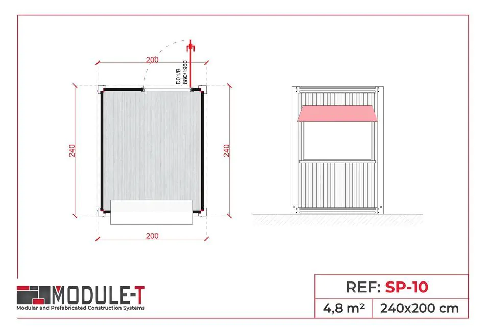 Module-T | Conteneur Magasin