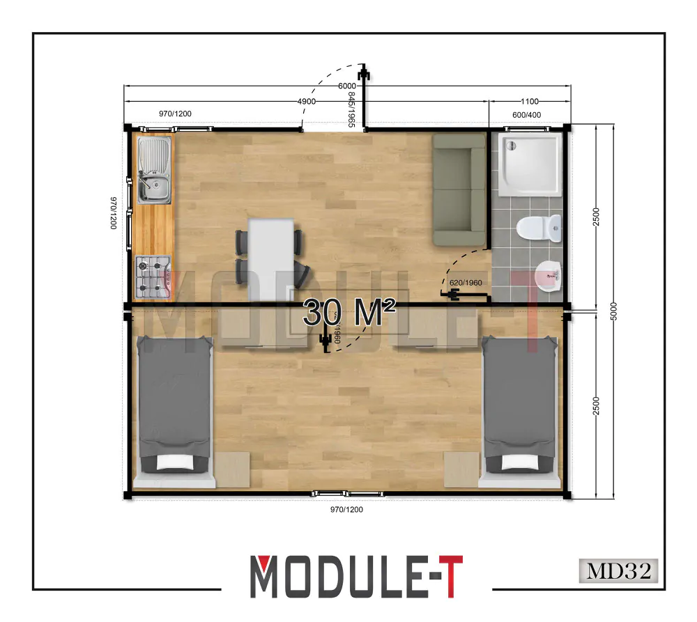 Module-T | Container Homes