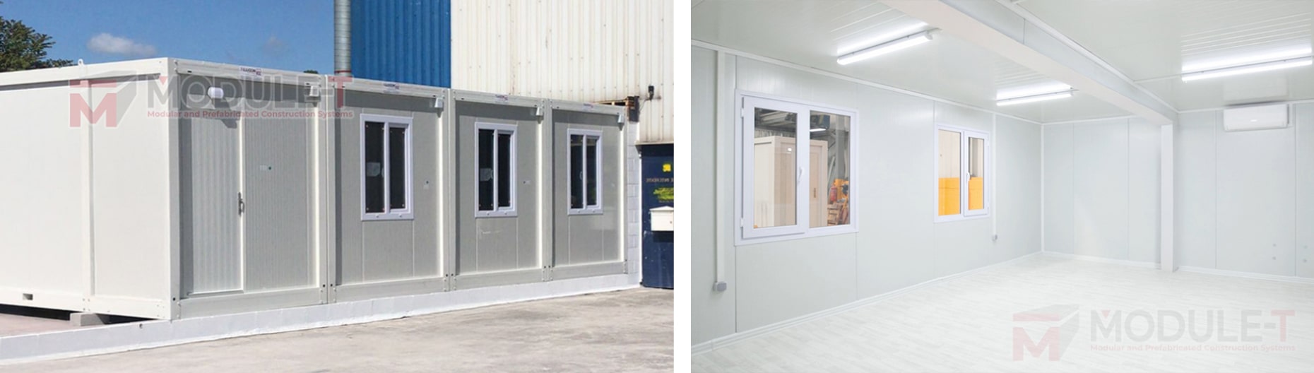 Module-T | Livraison d’un bâtiment modulaire sur mesure en Belgique