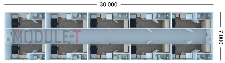Module-T | Dormitory Building
