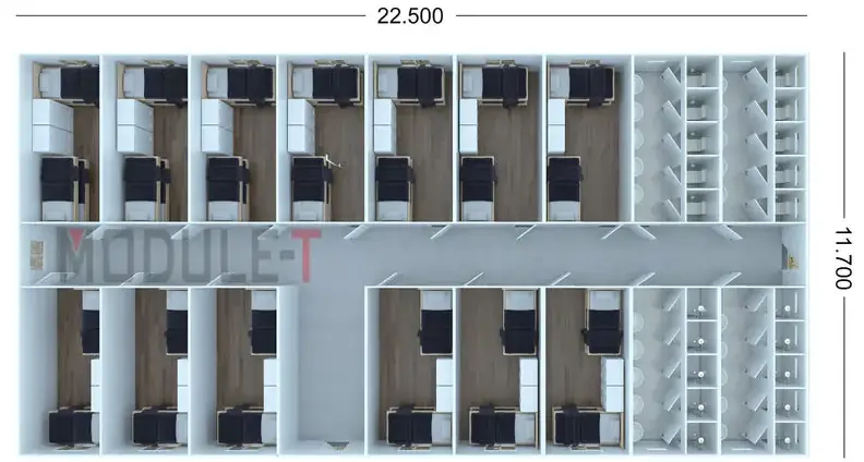 Module-T | Dormitory Building