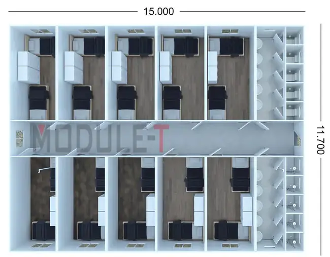 Module-T | Dormitory Building