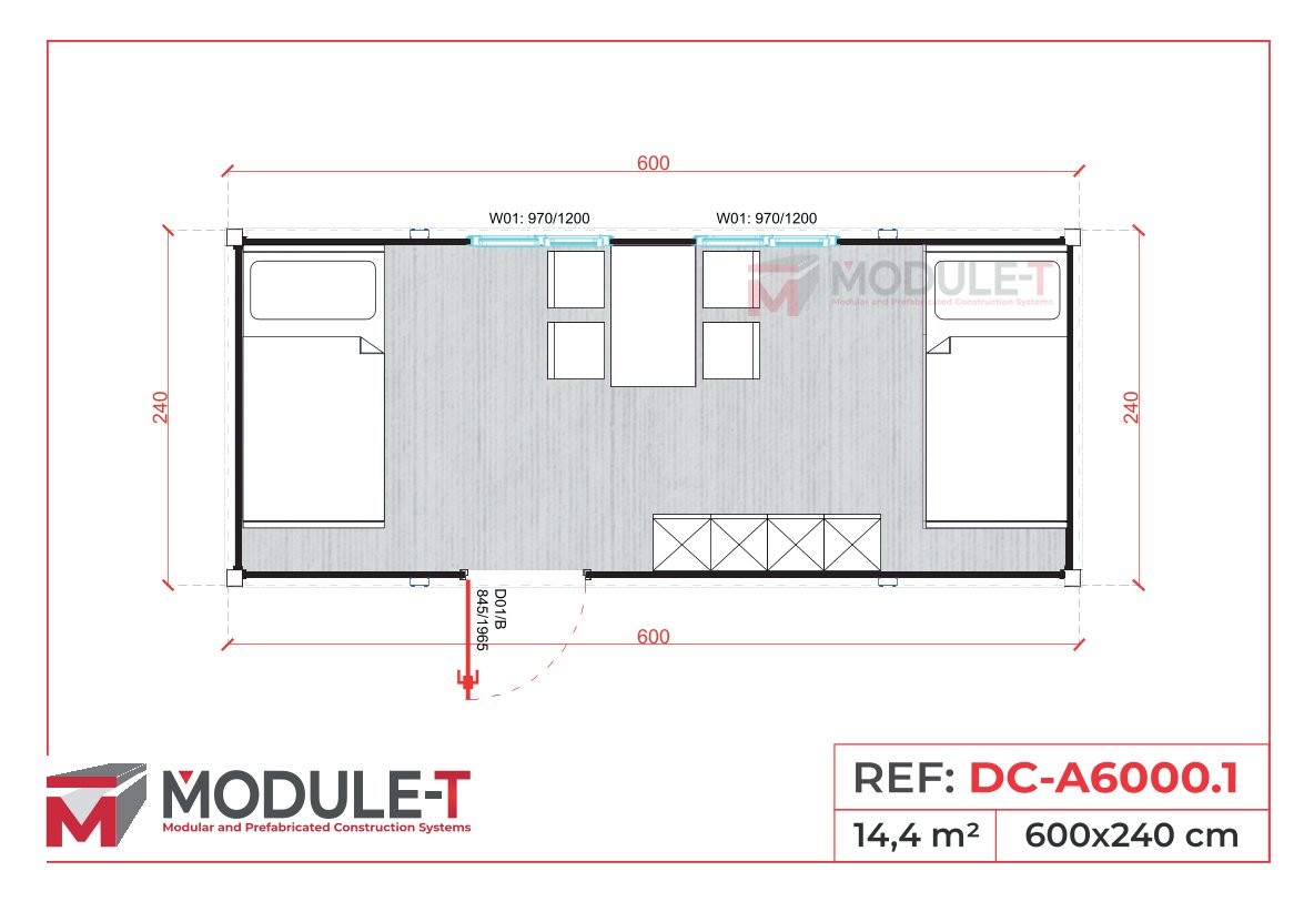 Module-T | Dormitory Containers