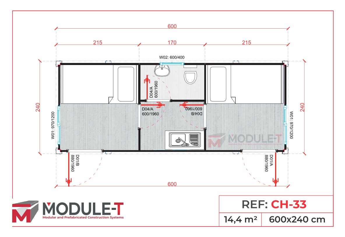 Module-T | Dormitory Containers