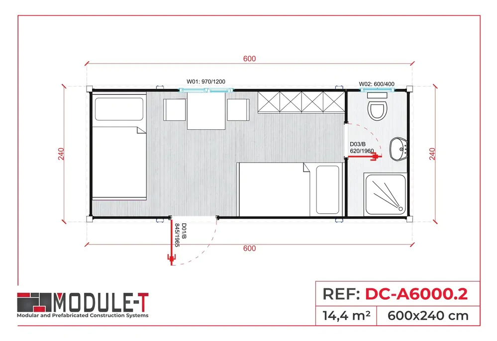 Module-T | Modular Site Facilities Buildings