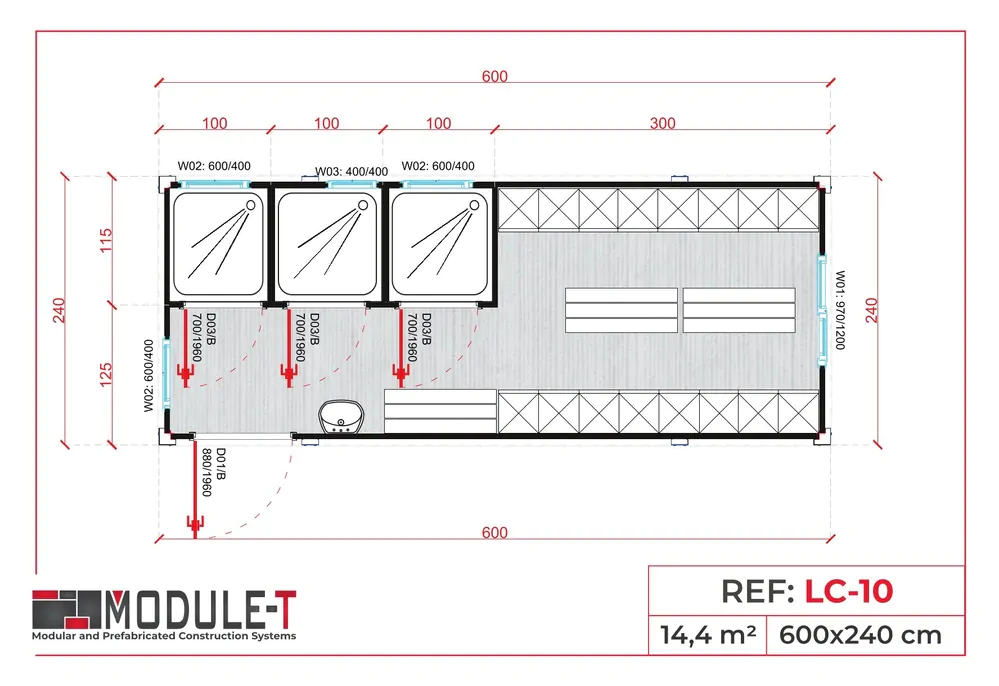 Module-T | Modular Site Facilities Buildings