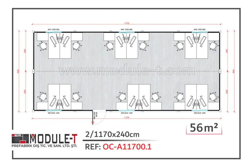 Module-T | Office Containers