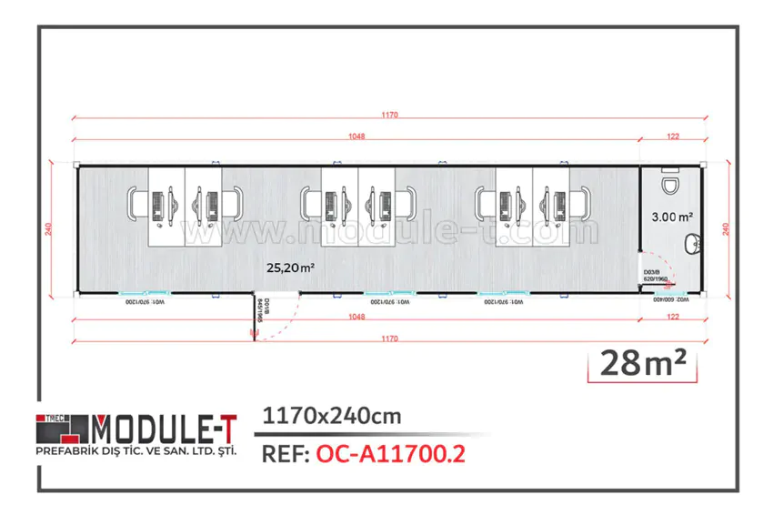 Module-T | Office Containers