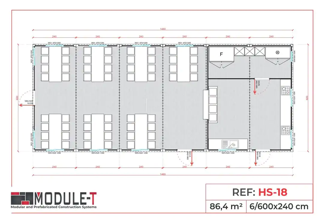 Module-T | Canteen Container