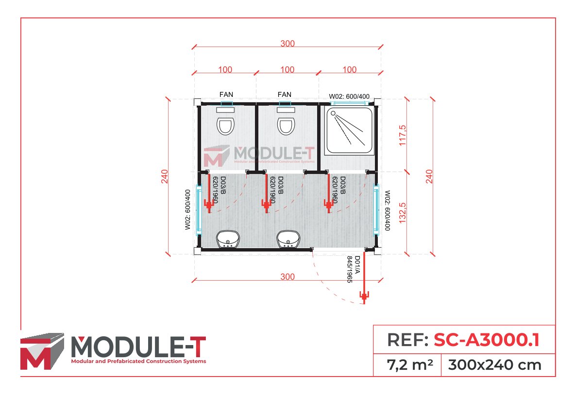 Module-T | Sanitary Containers